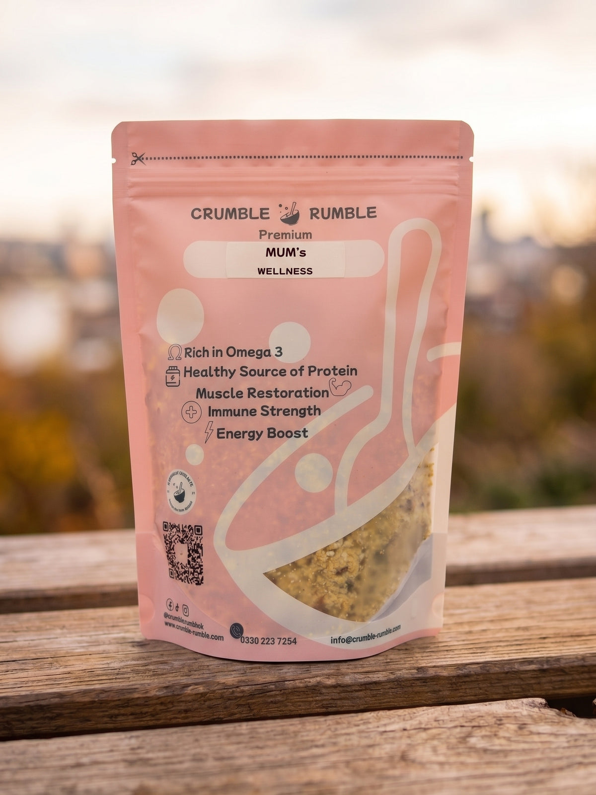 Mums Panjeeri Crumble